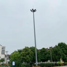 Galvanized 20m dị elu mast ntụ ntụ